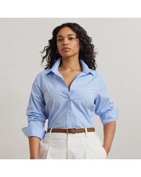 Ralph Lauren - Ralph Lauren Easy Care Stretch Cotton Shirt - Lyst