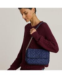Ralph Lauren - Quilted Medium Stevie Messenger Bag - Lyst