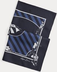 Ralph Lauren - Ralph Lauren Lauren Yankees Silk Square Scarf - Lyst
