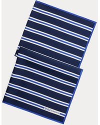 Polo Ralph Lauren - Striped Silk Square Scarf - Lyst