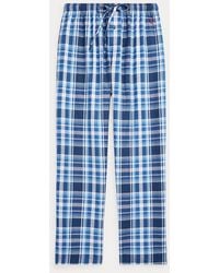 Ralph Lauren - Plaid Pajama Pant - Lyst