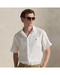 Polo Ralph Lauren - Classic Fit Linen Camp Shirt - Lyst