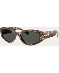 Ralph Lauren - Stirrup Rectangle Sunglasses - Lyst