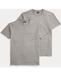 RRL - 2-Pack Jersey T-Shirts Met Zakje - Lyst