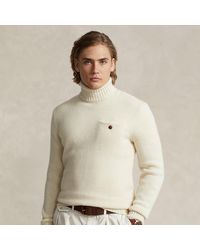 Polo Ralph Lauren - Maglia dolcevita in lana e cashmere - Lyst
