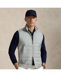 Ralph Lauren - Hybrid Full-Zip Gilet - Lyst