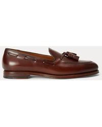 Polo Ralph Lauren - Maestra Kalfsleren Loafers Met Kwastjes - Lyst