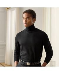 Ralph Lauren - Cashmere Roll Neck Jumper - Lyst