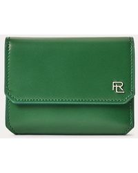 Ralph Lauren Collection - Rl Box Calfskin Small Vertical Wallet - Lyst