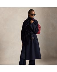 Polo Ralph Lauren - Double-Breasted Cashmere Trench Coat - Lyst
