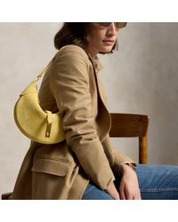 Ralph Lauren - Polo Id Suede Mini Shoulder Bag - Lyst