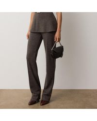 Ralph Lauren - Macy Tick-Weave Jersey Pant - Lyst