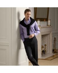 Ralph Lauren - Greg Flat-front Wool Pants - Lyst