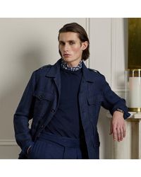 Ralph Lauren - Handgemaakt Colbert Van Linnenmix - Lyst