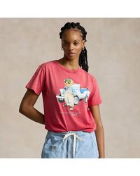 Polo Ralph Lauren - Polo Bear Cotton Jersey T-shirt - Lyst