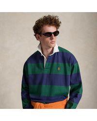 Ralph Lauren - Big Fit Striped Jersey Rugby Shirt - Lyst