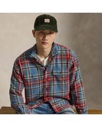 Polo Ralph Lauren - Classic Fit Plaid Flannel Camp Shirt - Lyst