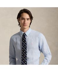 Polo Ralph Lauren - Custom Fit Striped Linen Shirt - Lyst