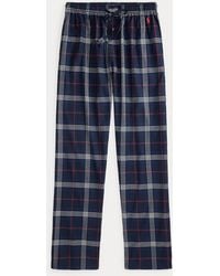 Ralph Lauren - Plaid Flannel Pajama Pant - Lyst