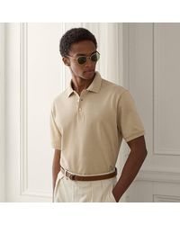 Ralph Lauren - Custom Slim Fit Piqué Polo Shirt - Lyst