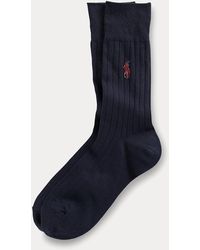 Polo Ralph Lauren - Ribbed Trouser Socks - Lyst
