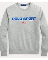 sudadera blanca polo ralph lauren