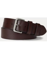 Polo Ralph Lauren - Leather Roller-buckle Belt - Lyst