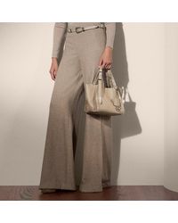 Ralph Lauren - Ralph Lauren Isaiah Herringbone Jersey Wide-leg Pant - Lyst