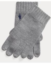 Polo Ralph Lauren - Signature Pony Wool Gloves - Lyst