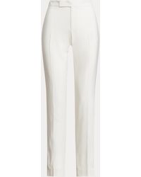 Damen Bekleidung Hosen und Chinos Hose mit gerader Passform Polo Ralph Lauren Hose in Natur 