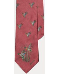 Polo Ralph Lauren - Graduate Mallard-Patterned Silk Tie - Lyst