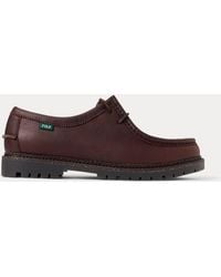 Polo Ralph Lauren - Jett Lug-Sole Leather Moc-Toe Shoe - Lyst
