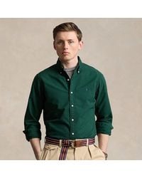 Polo Ralph Lauren - Camisa Oxford Slim Fit teñida en prenda - Lyst
