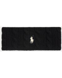 Polo Ralph Lauren - Cable-Knit Wool-Cashmere Headband - Lyst