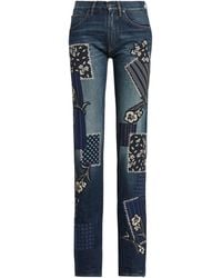 polo patchwork pants