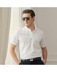 Ralph Lauren - Custom Slim Fit Logo Pique Polo Shirt - Lyst