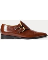 Polo Ralph Lauren - Leather Double-Monk-Strap Loafer - Lyst