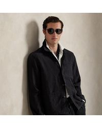 Ralph Lauren - Linen Utility Jacket - Lyst