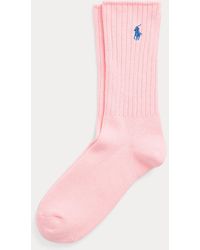 Polo Ralph Lauren - Cotton-Blend Crew Socks - Lyst