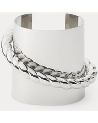 Ralph Lauren - Geometric-Tone Cuff Bracelet - Lyst
