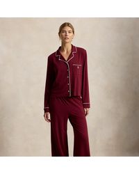 Polo Ralph Lauren - Jersey Long-Sleeve Pyjama Set - Lyst