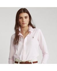 Polo Ralph Lauren - Camicia Oxford in maglia a righe - Lyst