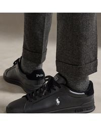 Polo Ralph Lauren - Heritage Court Ii Leather Trainer - Lyst