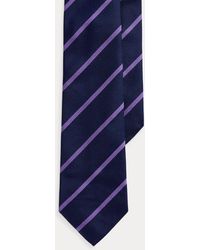 Ralph Lauren - Striped Silk Repp Tie - Lyst