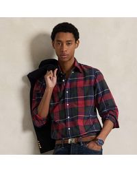 Ralph Lauren - Classic Fit Plaid Oxford Shirt - Lyst