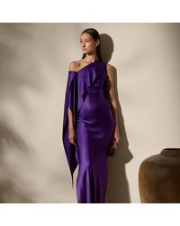 Ralph Lauren - Abendkleid Lizzie Aus Stretch-Charmeuse - Lyst