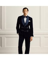 Ralph Lauren - Gregory Hand-Tailored Velvet Trousers - Lyst
