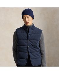Polo Ralph Lauren - Houndstooth Estate-Rib Waistcoat - Lyst