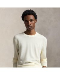 Polo Ralph Lauren - Slim Fit Washable Wool Crewneck Jumper - Lyst