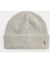 Polo Ralph Lauren - Signature Pony Wool-Blend Beanie - Lyst